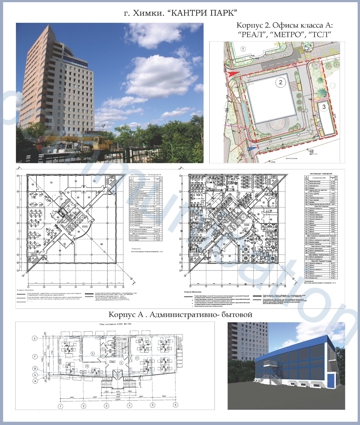 Офисы класса А. Административный корпус, Химки
